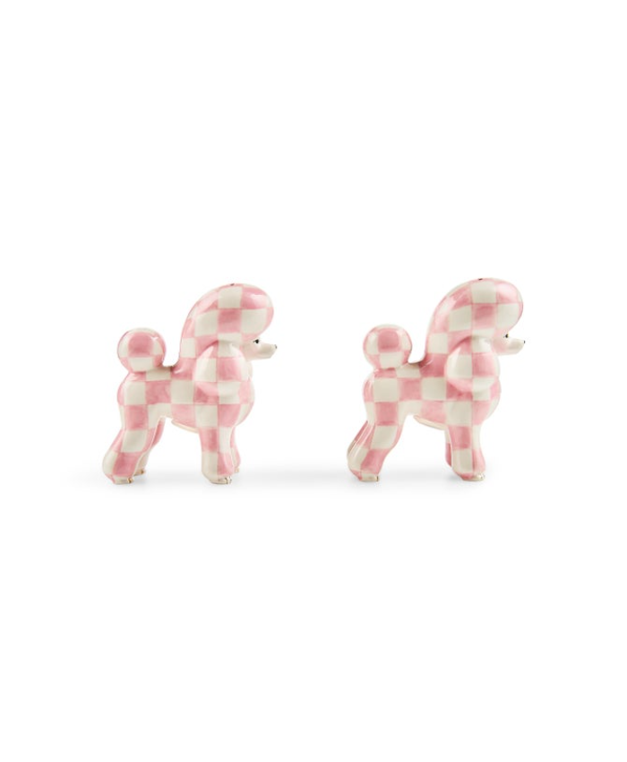 Rosy Poodle Salt & Pepper Set