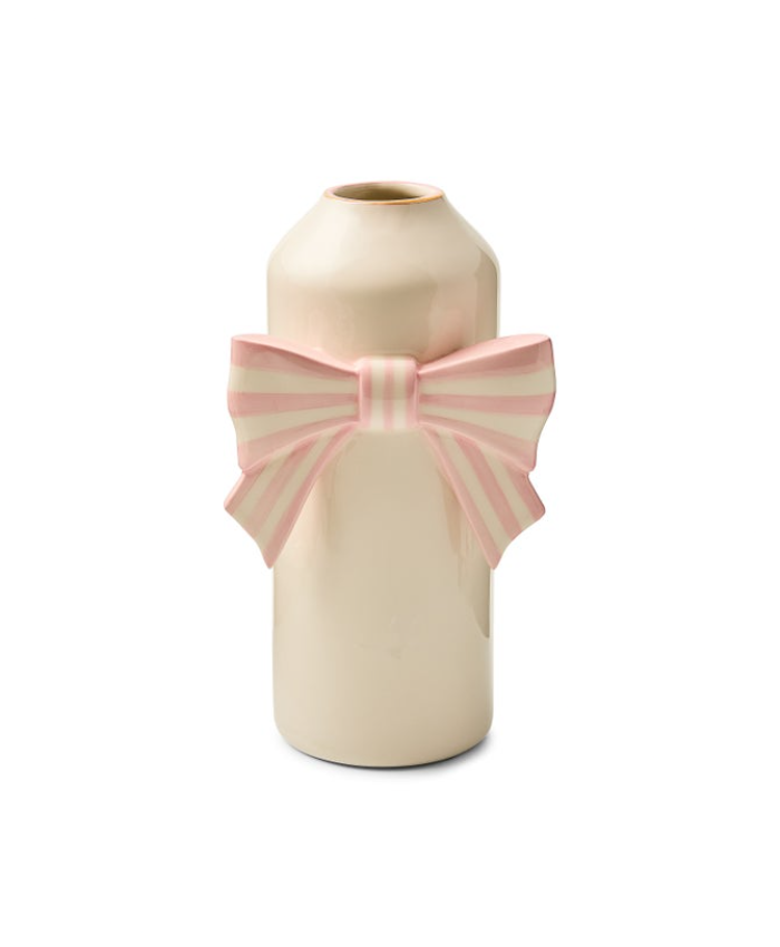 Rosy Bow Vase
