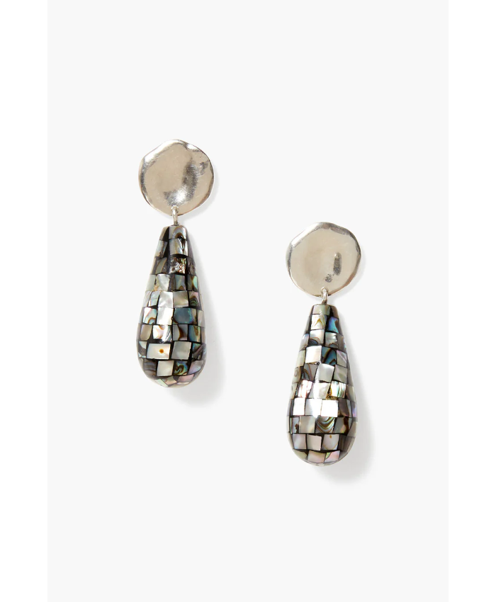 Siren Drop Earrings Abalone