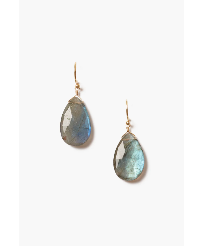 Yasmine Earrings Labradorite
