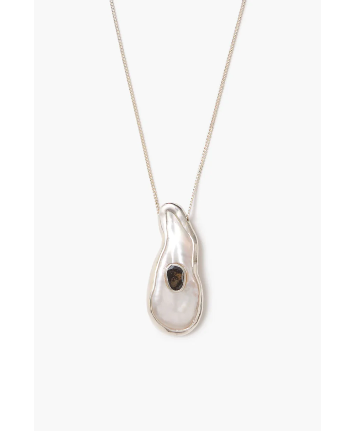 Oasis Necklace White Pearl