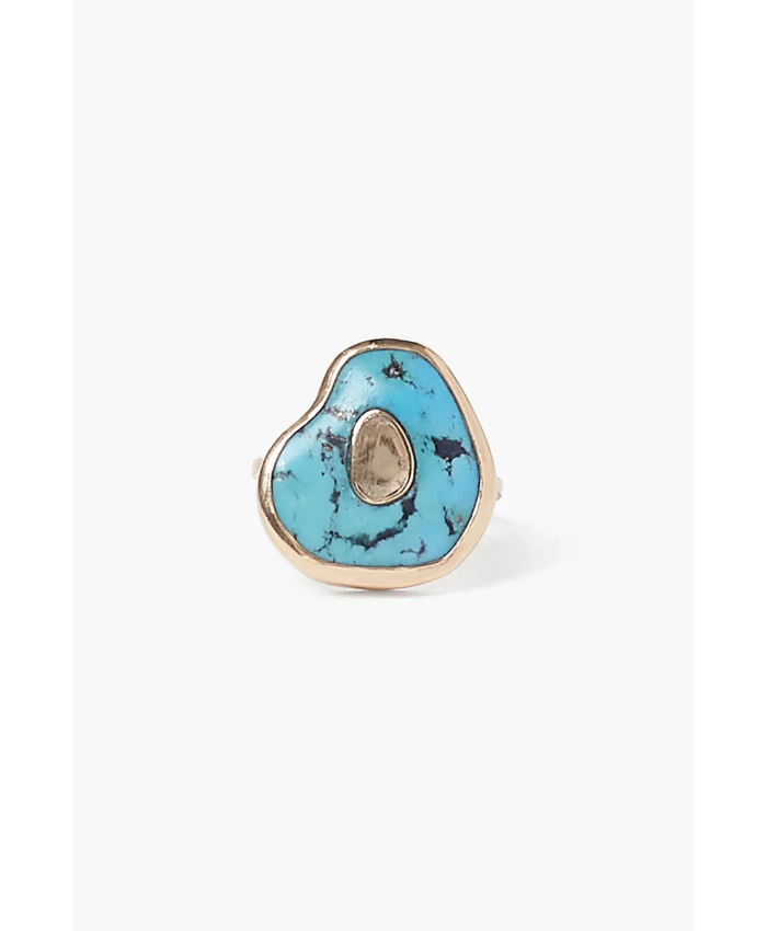 14k Oasis Ring Turquoise