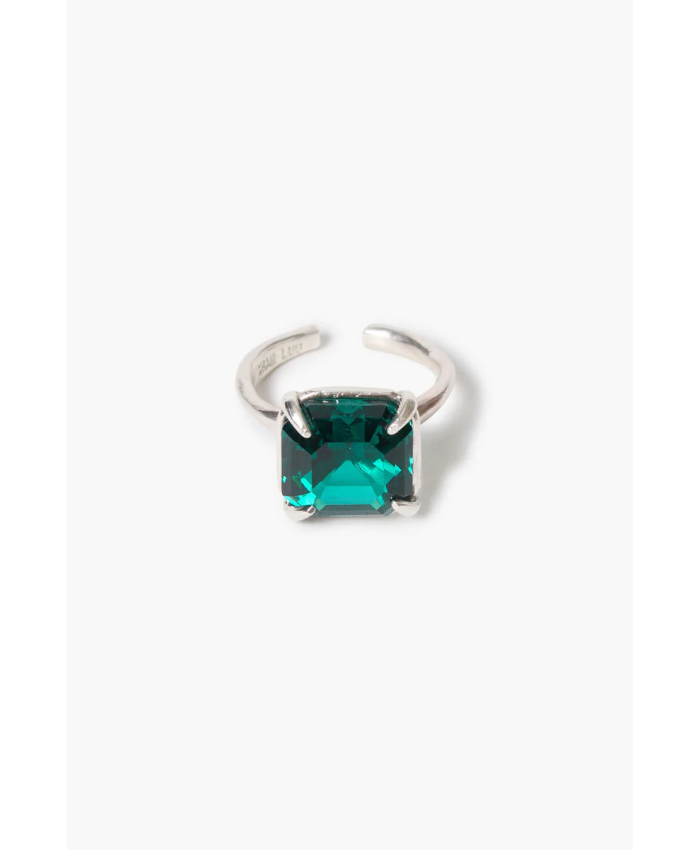 Caprice Crystal Toe Ring Emerald