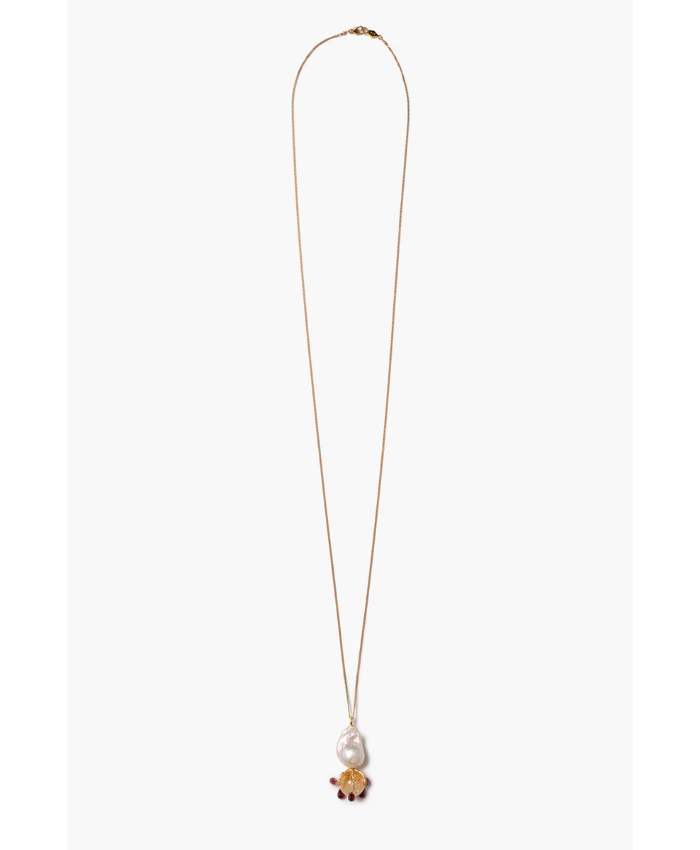 Lark Drip Necklace Citrine