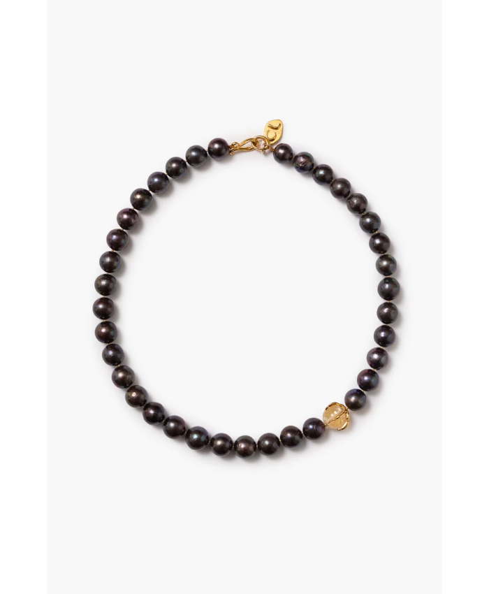 Lark Necklace Peacock Pearl