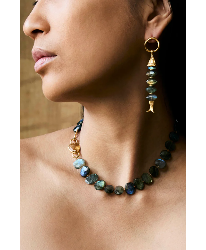 Ursula Necklace Labradorite