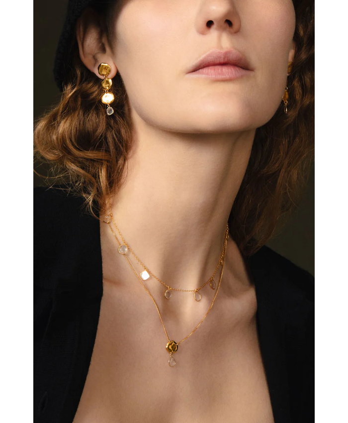 Mirage Necklace Yellow Gold