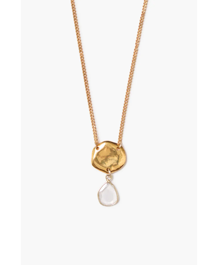 Mirage Coin Necklace Yellow Gold
