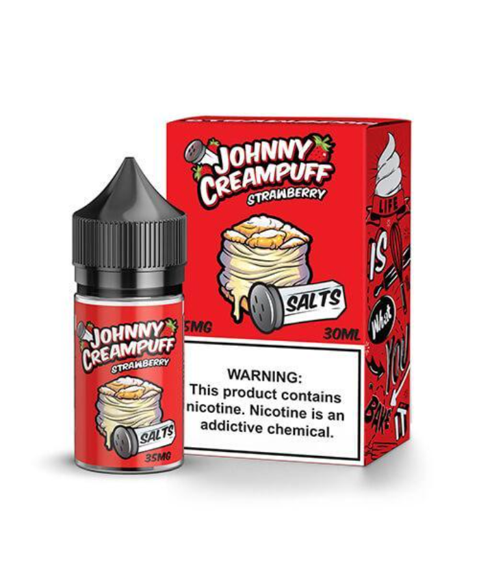 Johnny Creampuff Salts - Strawberry 30mL