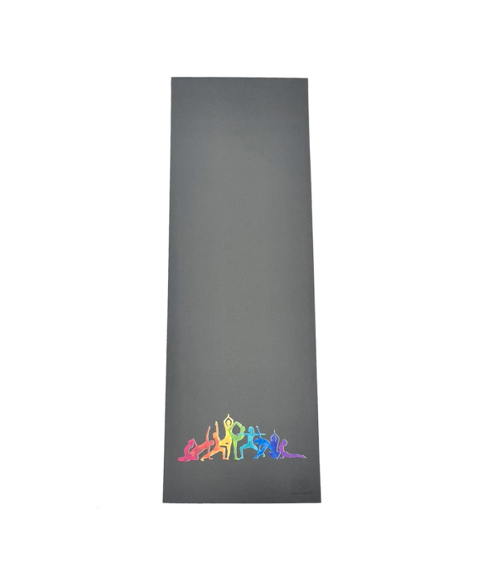 Natural Fitness Custom Yoga Mat - Hero Mat - Black