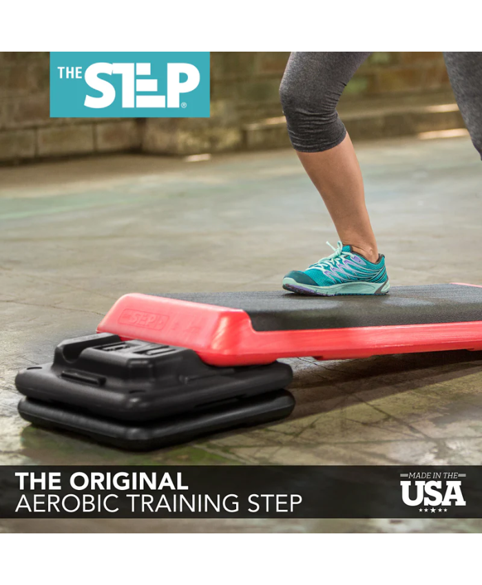 The Step Club Size Platform With Two (2) Freestyle Risers And Two (2) Original Risers