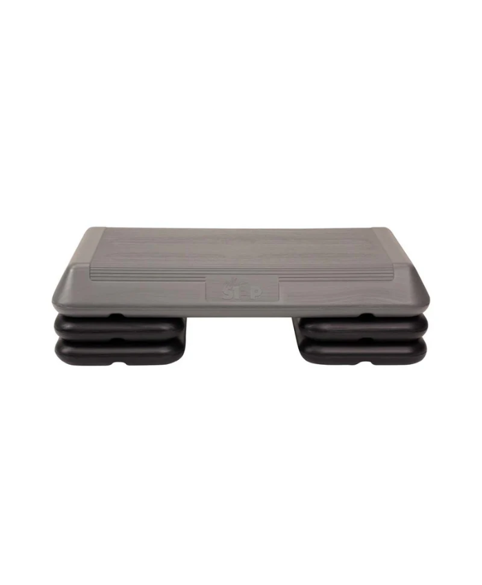 The Step Circuit Size Platform with Four (4) Freestyle Risers - Grey