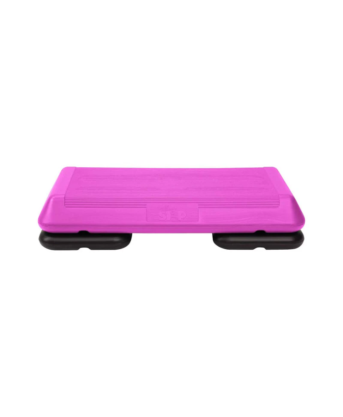 The Step Circuit Size Platform with Two (2) Freestyle Risers - Pink