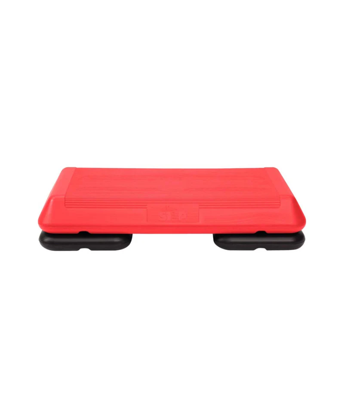 The Step Circuit Size Platform With Two (2) Freestyle Risers - Red