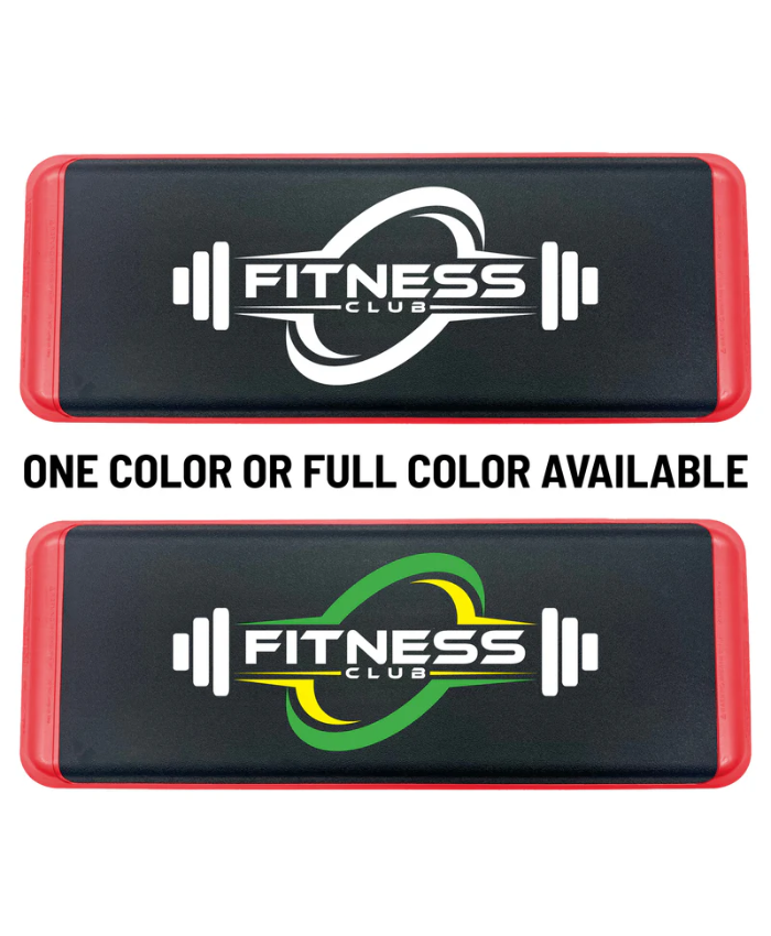 The Step Custom Freestyle Health Club Aerobic Platform - Red