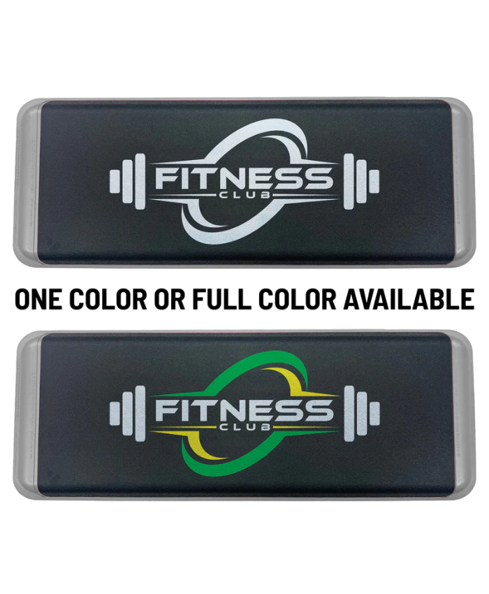 The Step Custom Freestyle Health Club Aerobic Platform - Grey