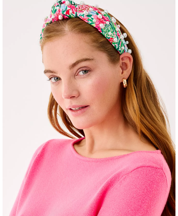 Slim Knot Embellished Headband