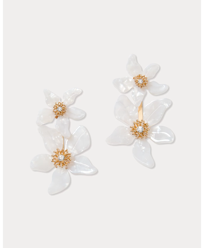 Plumes In Bloom Convertible Earrings