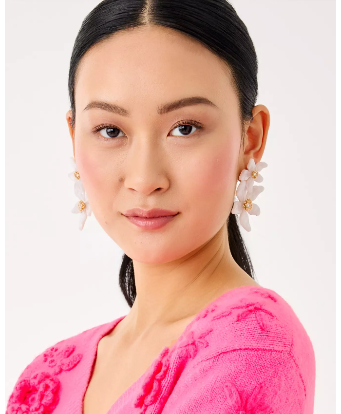 Plumes In Bloom Convertible Earrings
