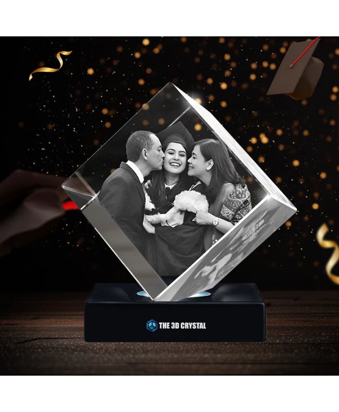 3D Diamond Crystal For Graduation