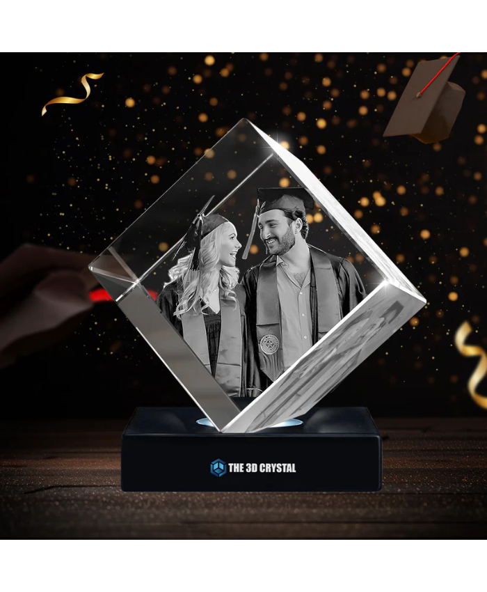 3D Diamond Crystal For Graduation