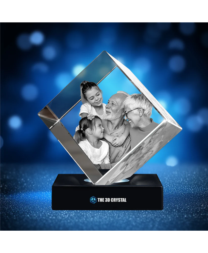 3d Diamond Crystal For He