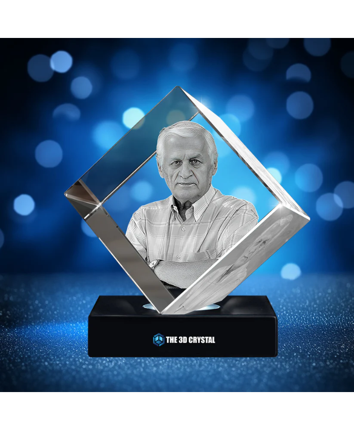 3D Diamond Crystal For Memorial