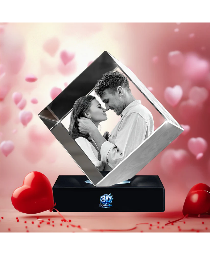 3D Diamond Crystal For Valentine's Day