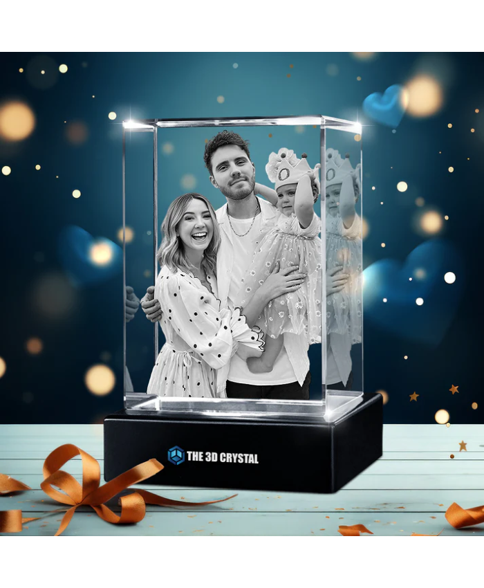 Custom 3d Crystal Cube Ph