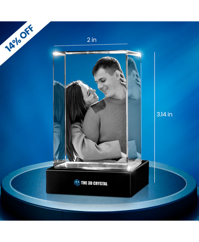 Custom 3d Crystal Cube Ph