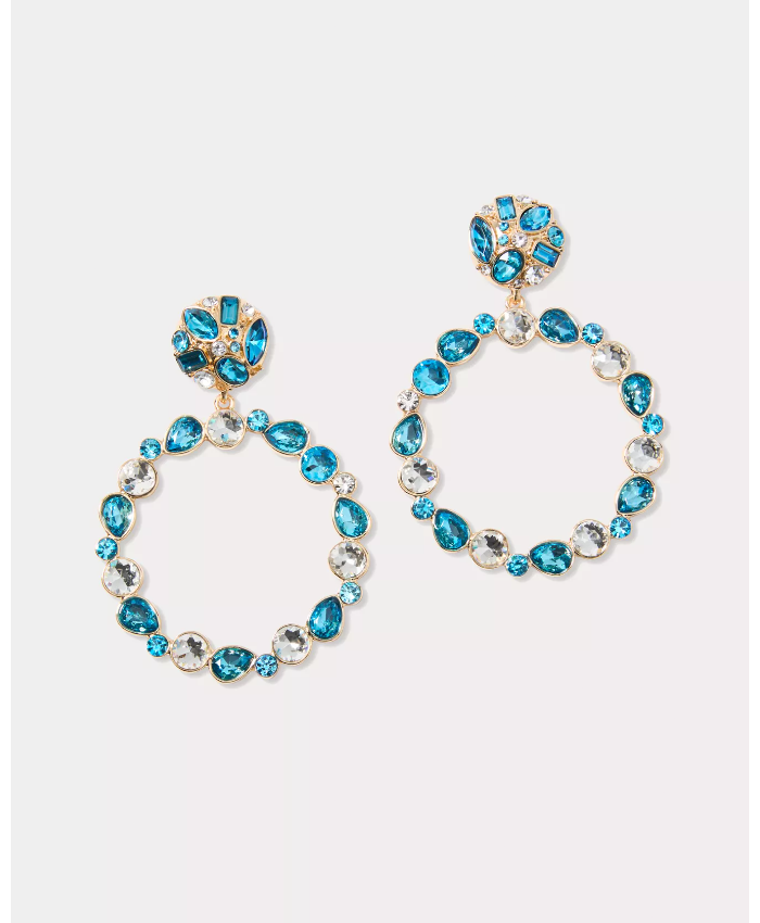 Party Punch Hoop Earrings