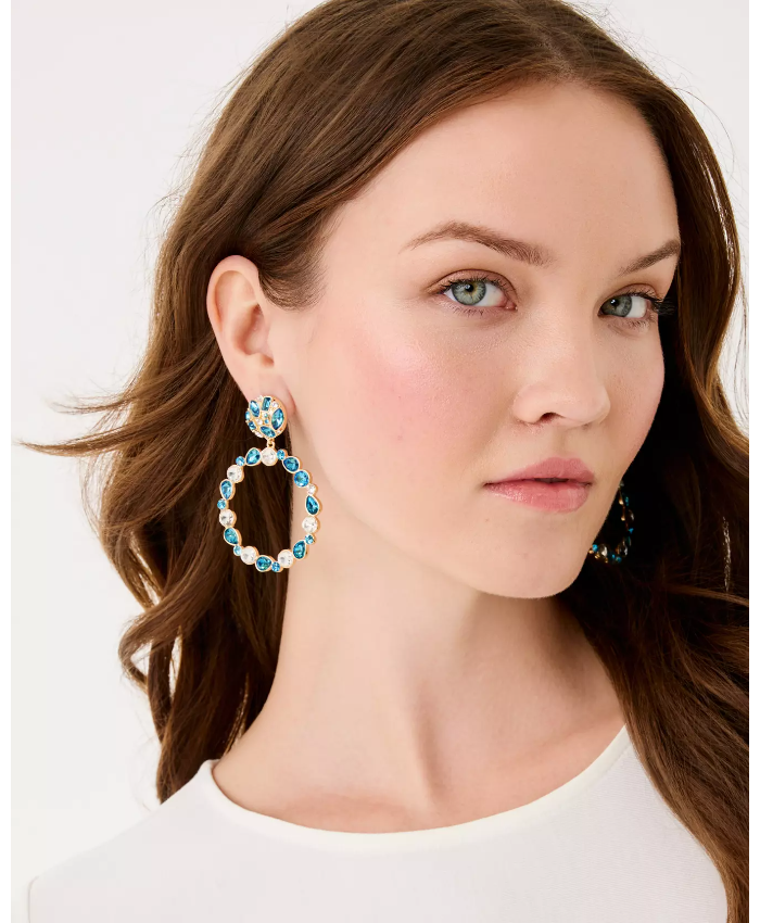 Party Punch Hoop Earrings