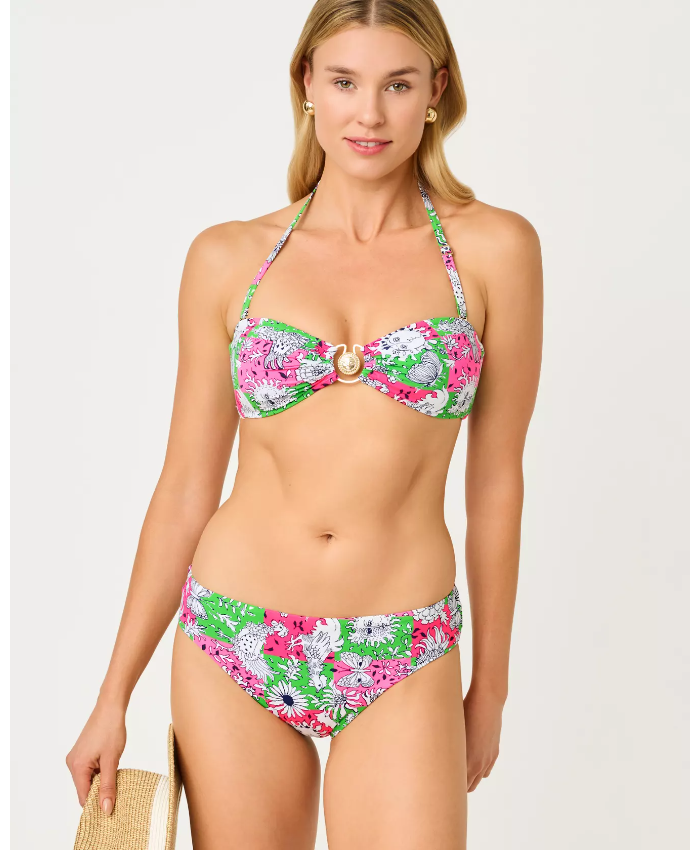 Aleska Bandeau Swim Top