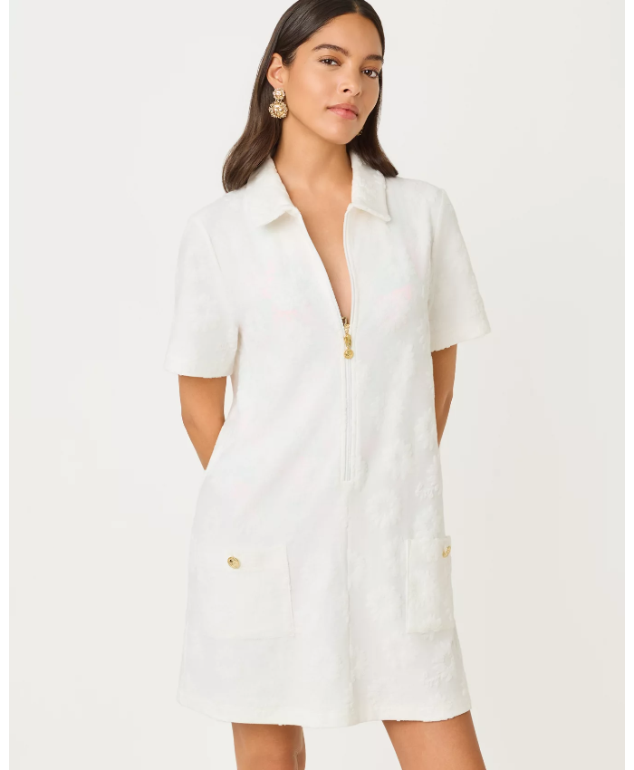 Brayton Short Sleeve Terry Cover-Up