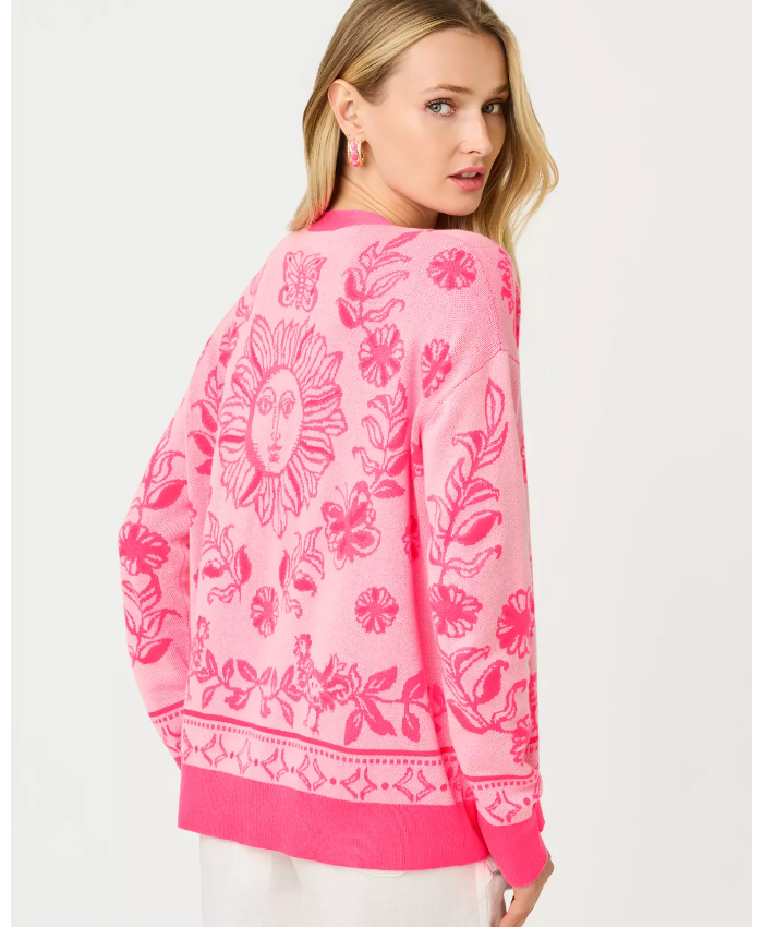 Maralisa Jacquard Cardigan