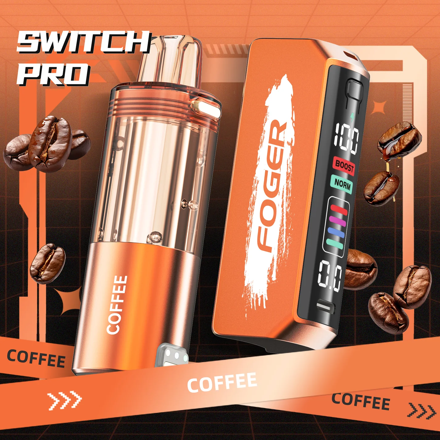 Foger Switch Pro 30k Tobacco