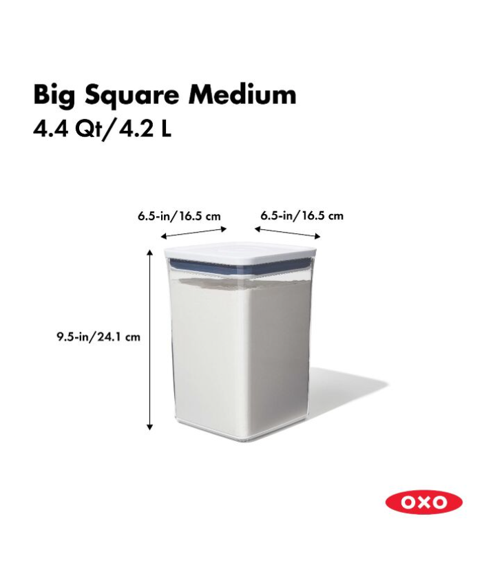 POP Container - Big Square Medium (4.4 Qt.)
