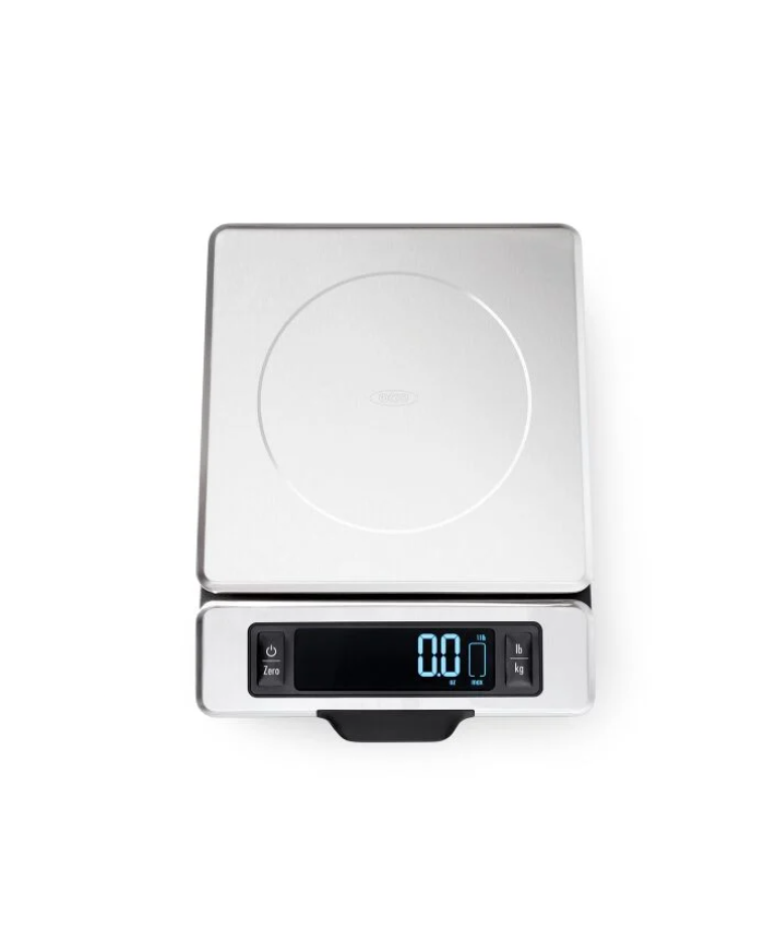 11 Lb Stainless Steel Food Scale With Pull Out Display