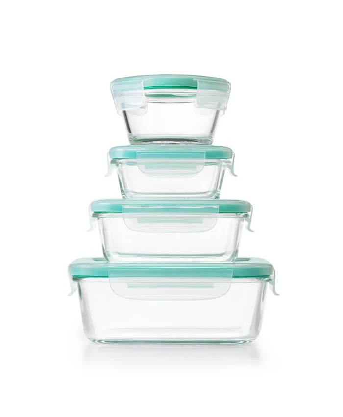 OXO Good Grips 12 Piece Smart Seal Glass Container Set