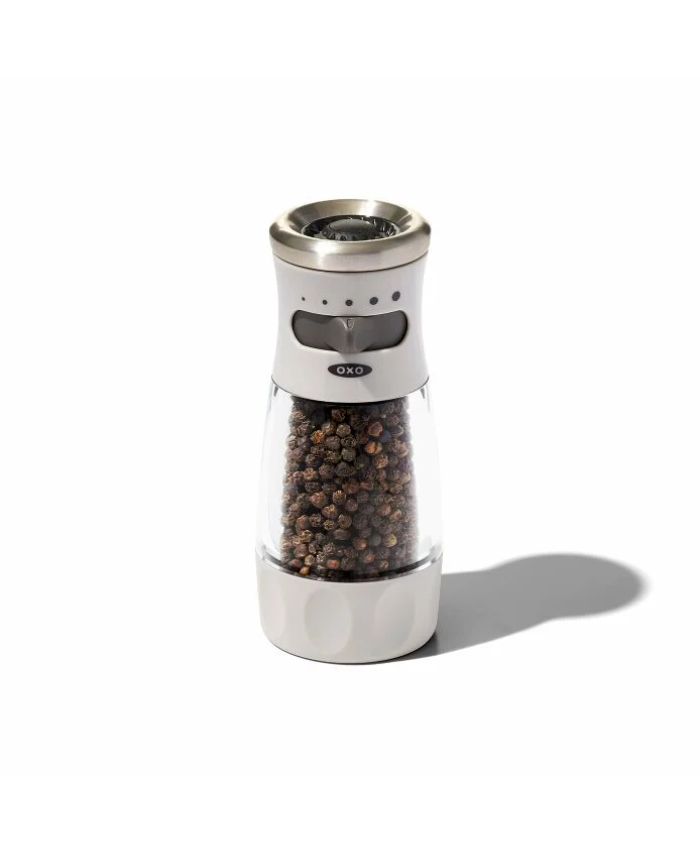 Contoured Mess-Free Pepper Grinder