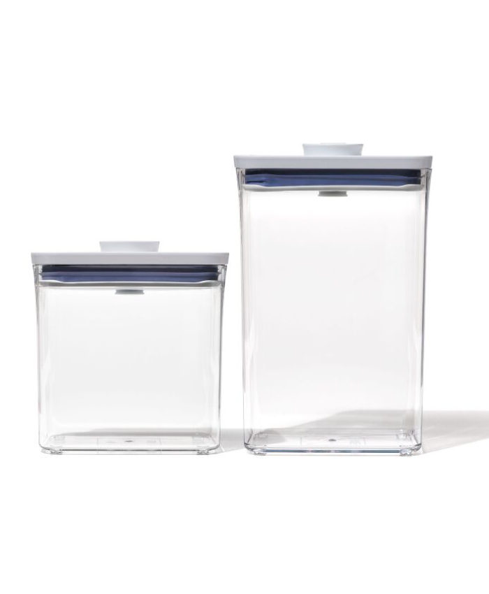 POP Container - Rectangle Medium (2.7 Qt.) & POP Container - Rectangle Short (1.7 Qt.) Bundle