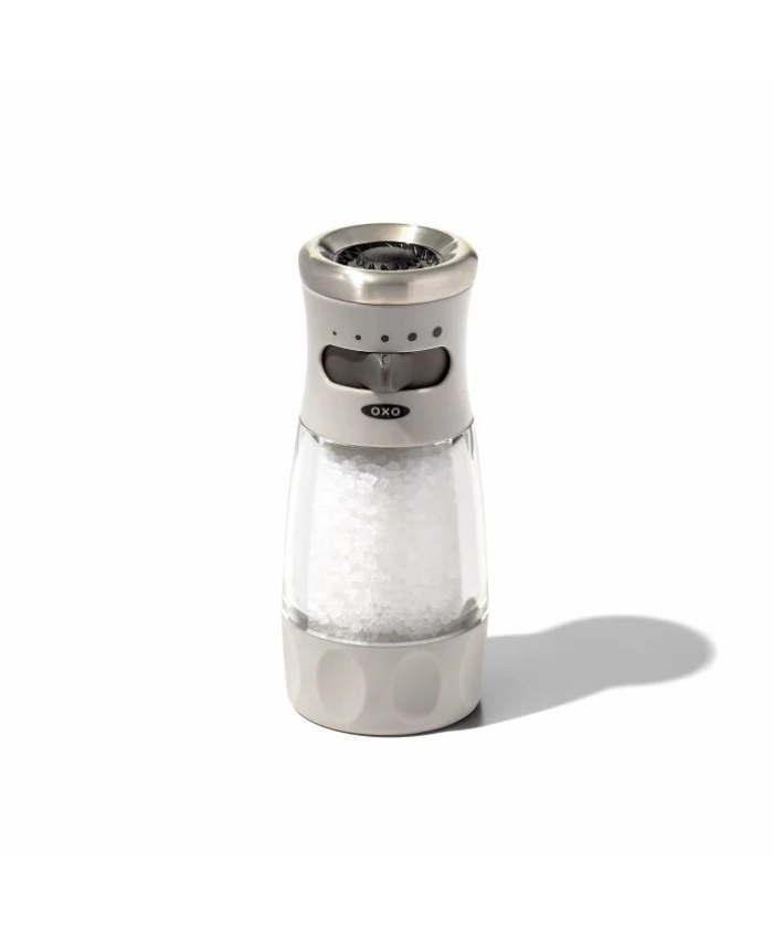 Contoured Mess-Free Salt Grinder