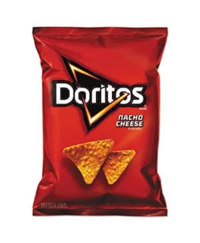 Doritos Nacho Cheese Flavored Tortilla Chips