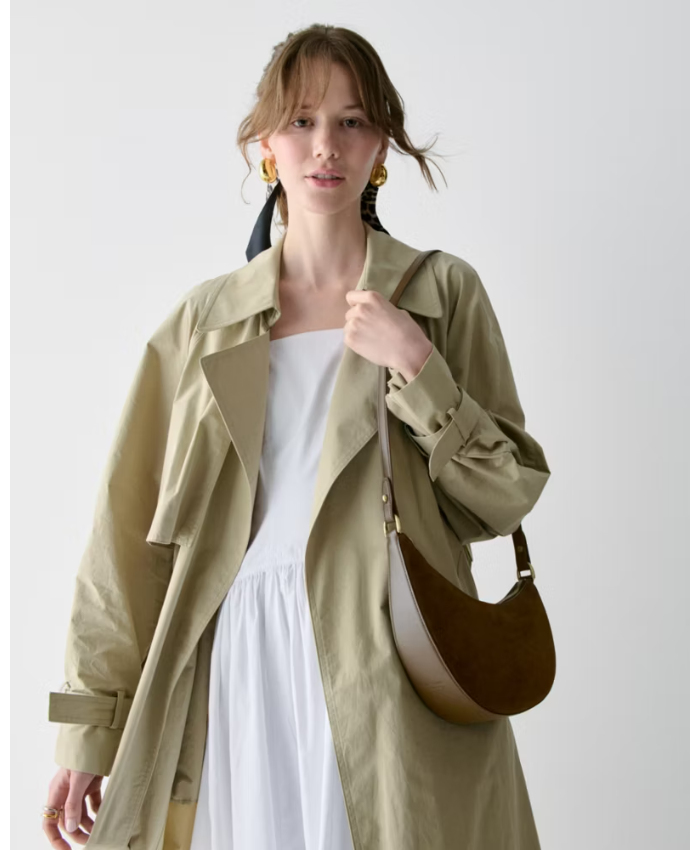 Duo Suede Crossbody Bag