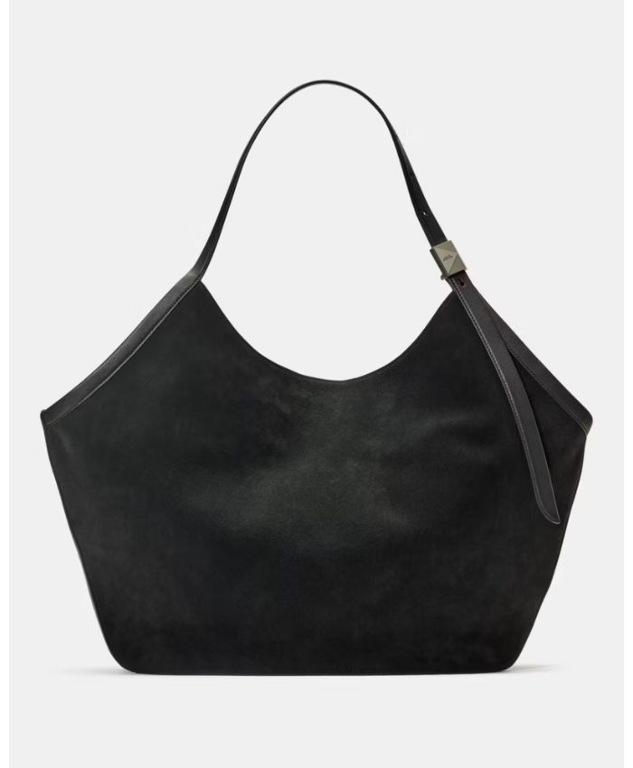 Deco Suede Large Tulip Tote