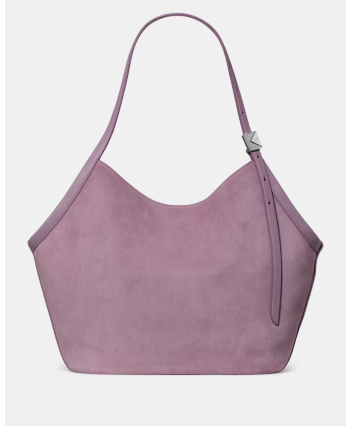 Deco Suede Tulip Tote