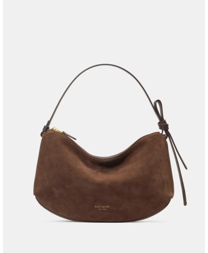 Loop Suede Shoulder Bag