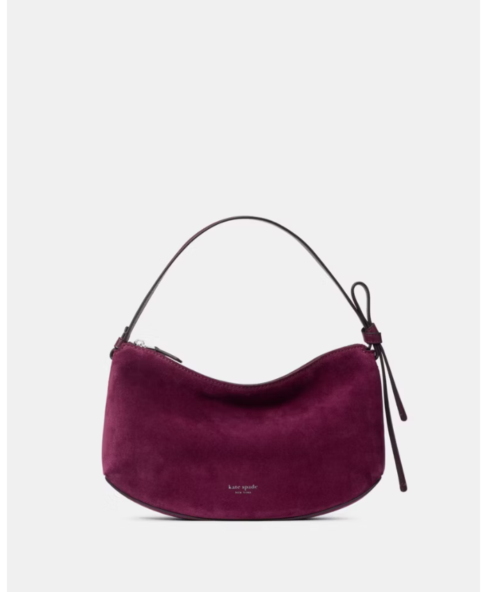 Loop Suede Shoulder Bag