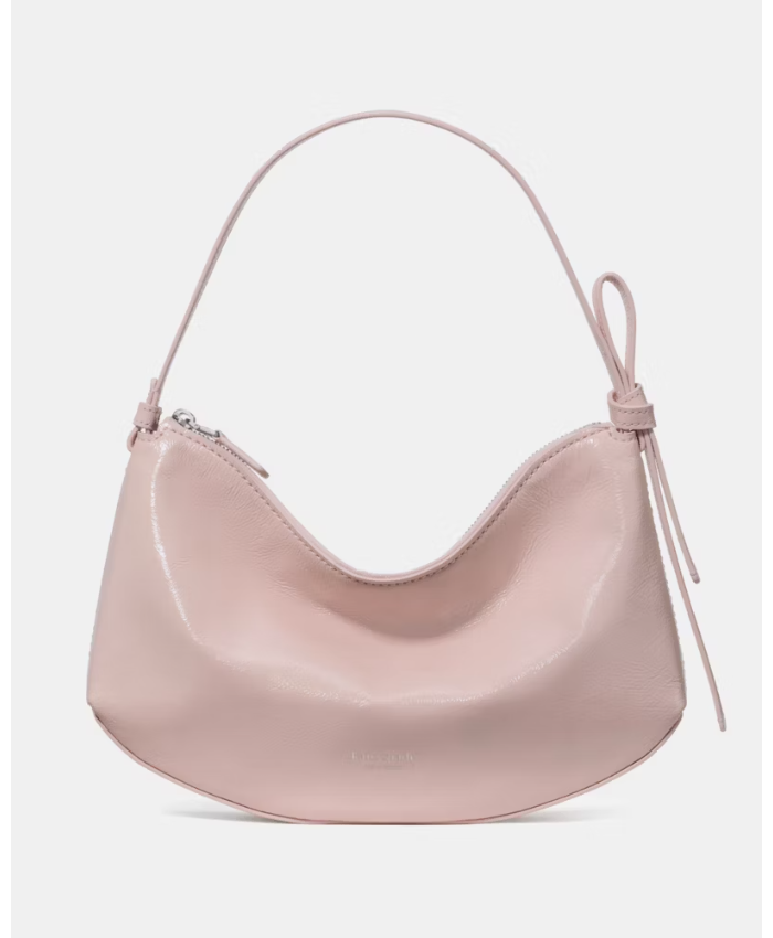Loop Crinkle Patent Shoulder Bag