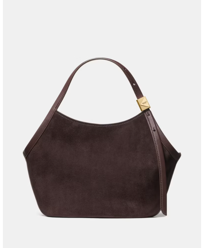 Deco Suede Small Tulip Tote Bag